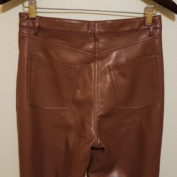 - Aritzia Wilfred faux leather pants size 8 - Picture 2 of 11